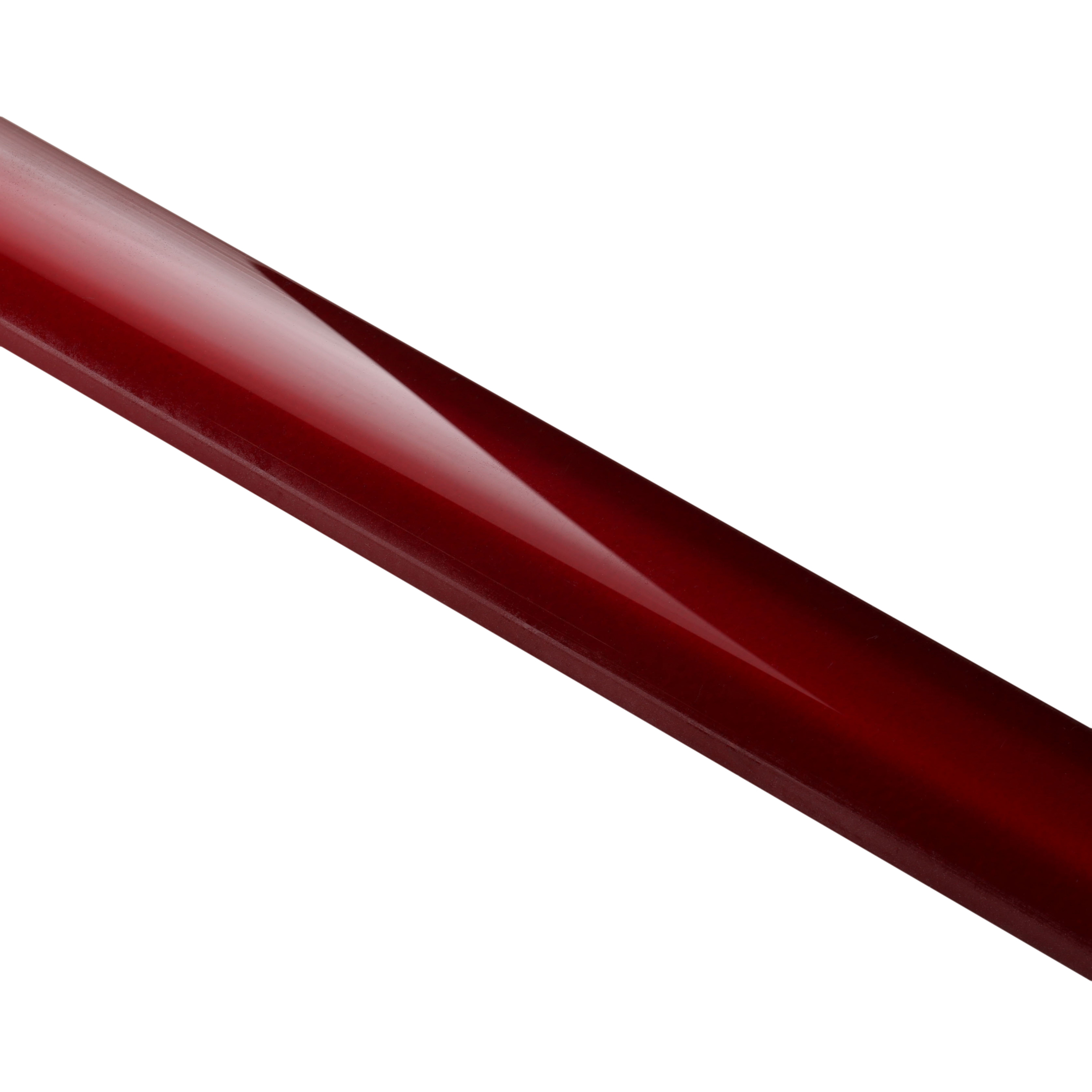 Плитка бордюр Керамин Соло 1 стеклянная красная 600x20x8,5 мм от Петрович