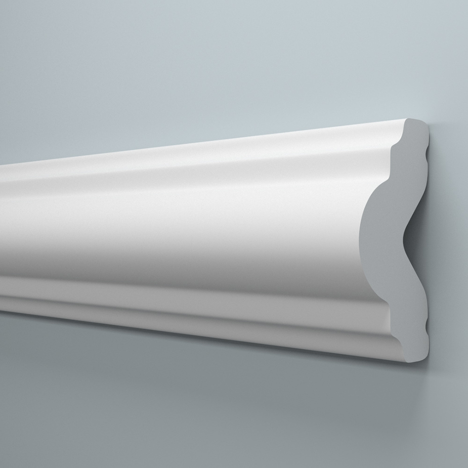 Молдинг из экополимера ударопрочный 40х20х2000 мм Плинтэкс ART M2 40/20 ...