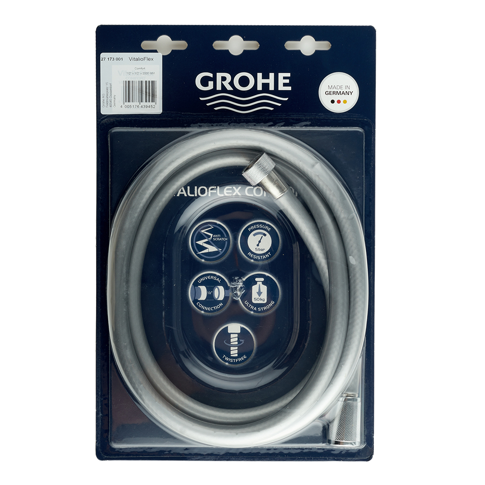 фото Шланг для душа grohe vitalioflex comfort 2000 мм пластик