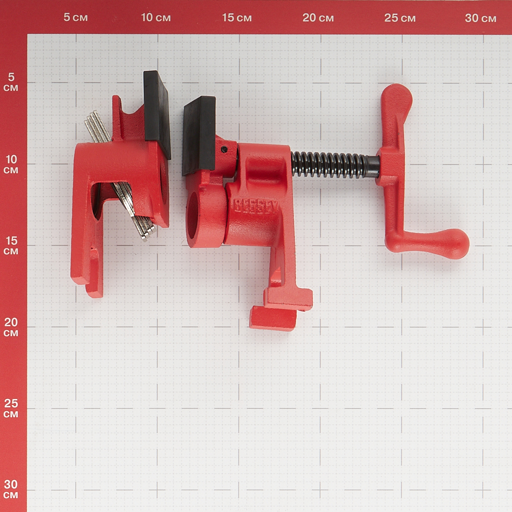 фото Струбцина для труб bessey (be-bpc-h34) 3/4"