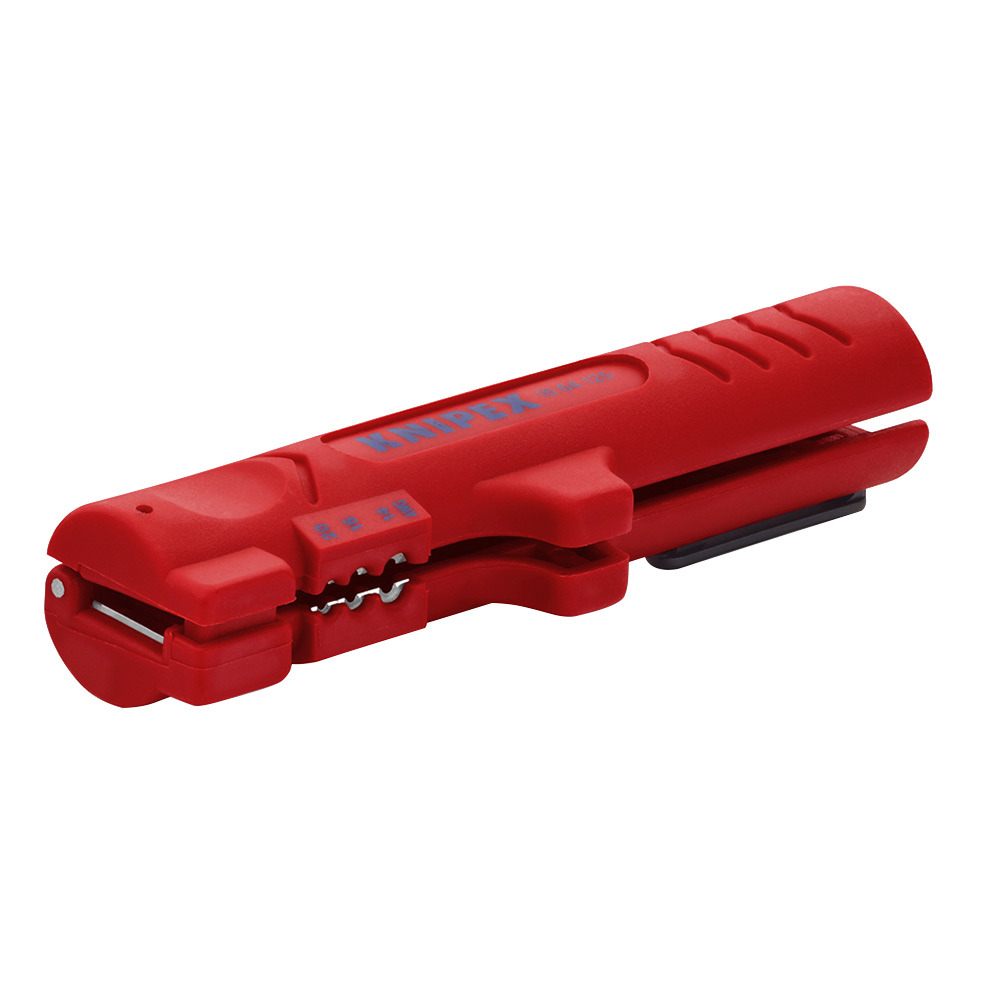 

Стриппер сечение 4-13 кв.мм Knipex (KN-1664125SB) для удаления изоляции, Красно-синий