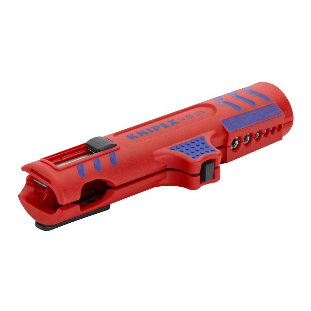 

Стриппер сечение 8-13 кв.мм Knipex (KN-1685125SB) для удаления изоляции, Красно-синий