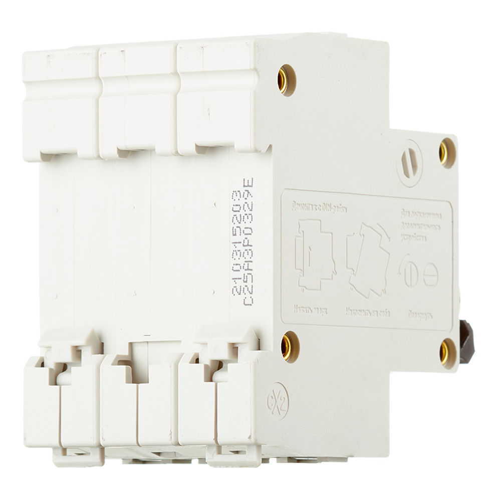 фото Автоматический выключатель ekf ва 47-29 (mcb4729-3-25c) 3p 25а тип c 4,5 ка 400 в на din-рейку