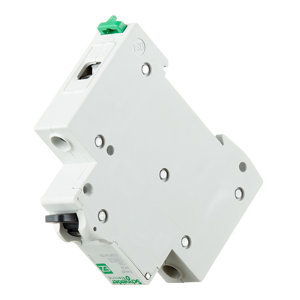 

Автоматический выключатель Schneider Electric Easy9 (EZ9F34150) 1P 50А тип C 4,5 кА 220 В на DIN-рейку