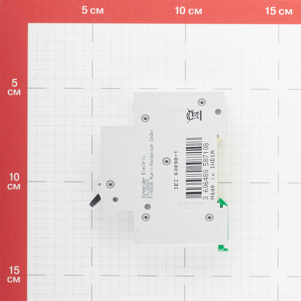 фото Автоматический выключатель schneider electric easy9 (ez9f14110) 1p 10а тип b 4,5 ка 220 в на din-рейку