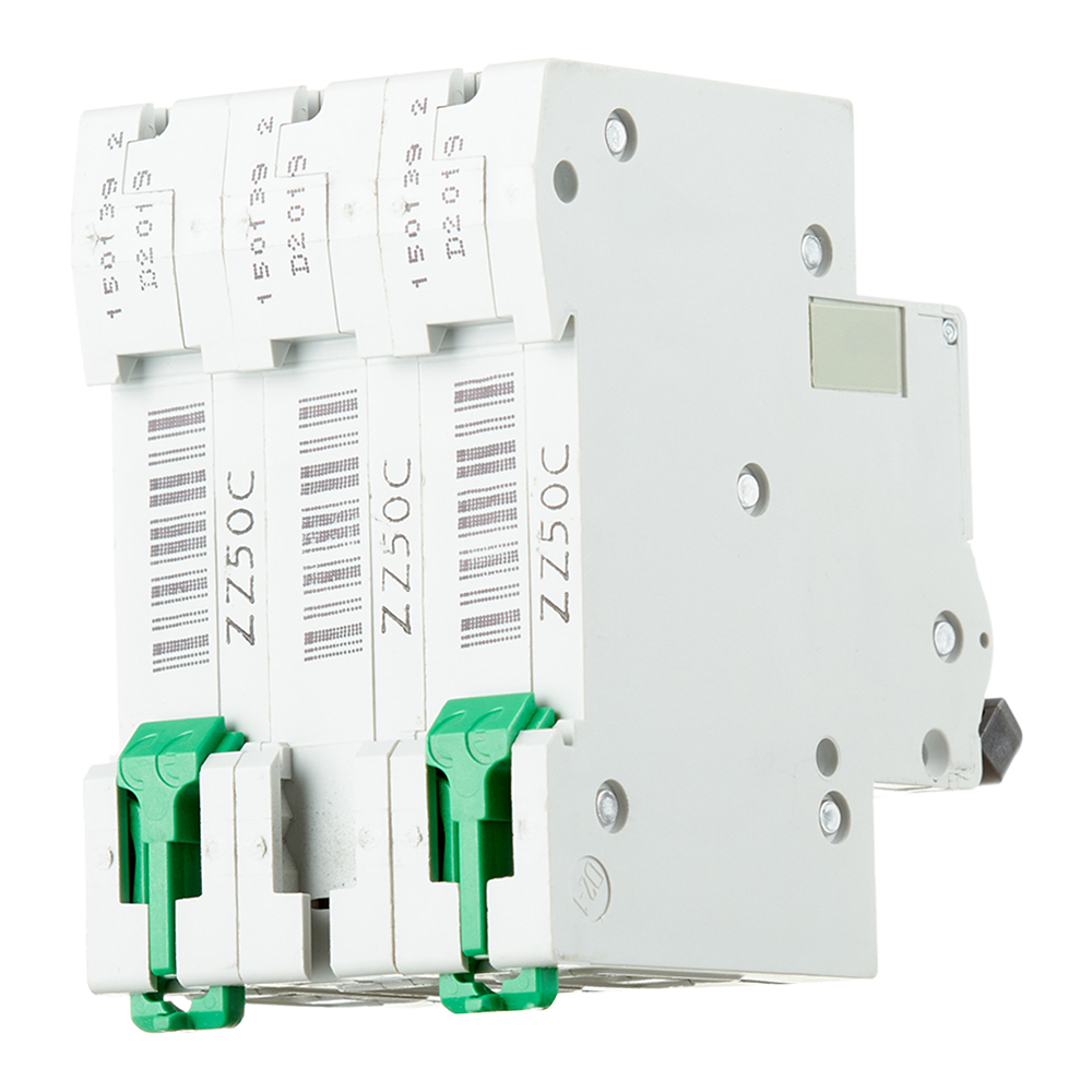 фото Автоматический выключатель schneider electric easy9 (ez9f56350) 3p 50а тип c 6 ка 220 в на din-рейку