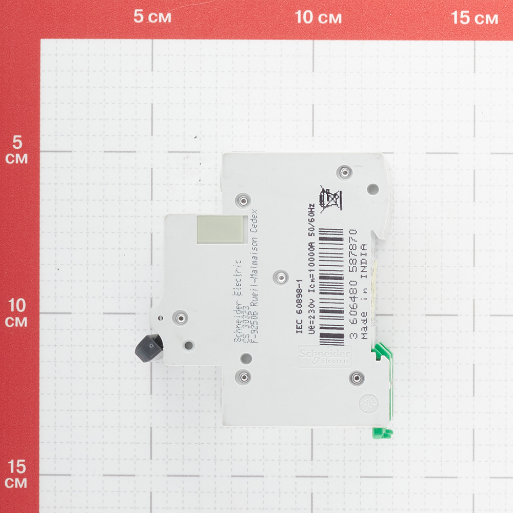 фото Автоматический выключатель schneider electric easy9 (ez9f56350) 3p 50а тип c 6 ка 220 в на din-рейку