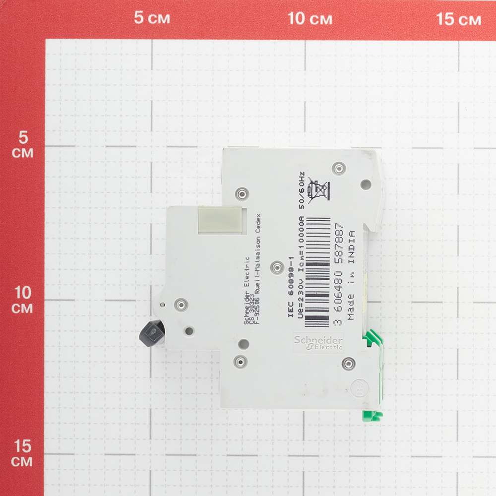 фото Автоматический выключатель schneider electric easy9 (ez9f56363) 3p 63а тип c 6 ка 220 в на din-рейку