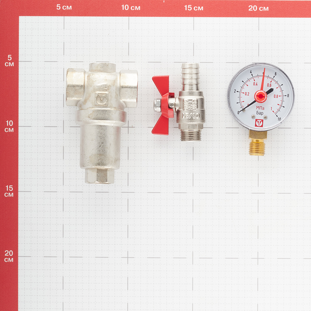 фото Фильтр промывной valtec (vt.389.n.04) 1/2 вр(г) х 1/2 вр(г)