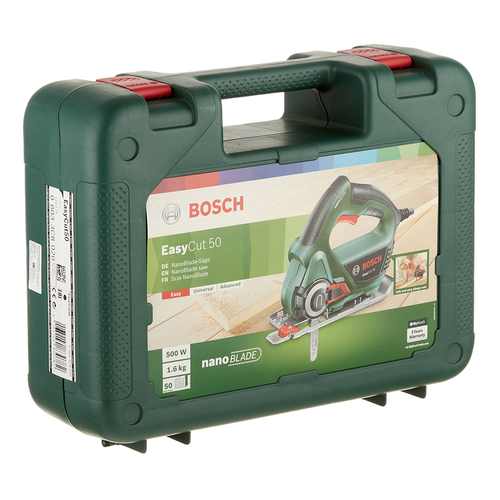 фото Пила цепная электрическая bosch easycut50 (06033c8020) 500 вт