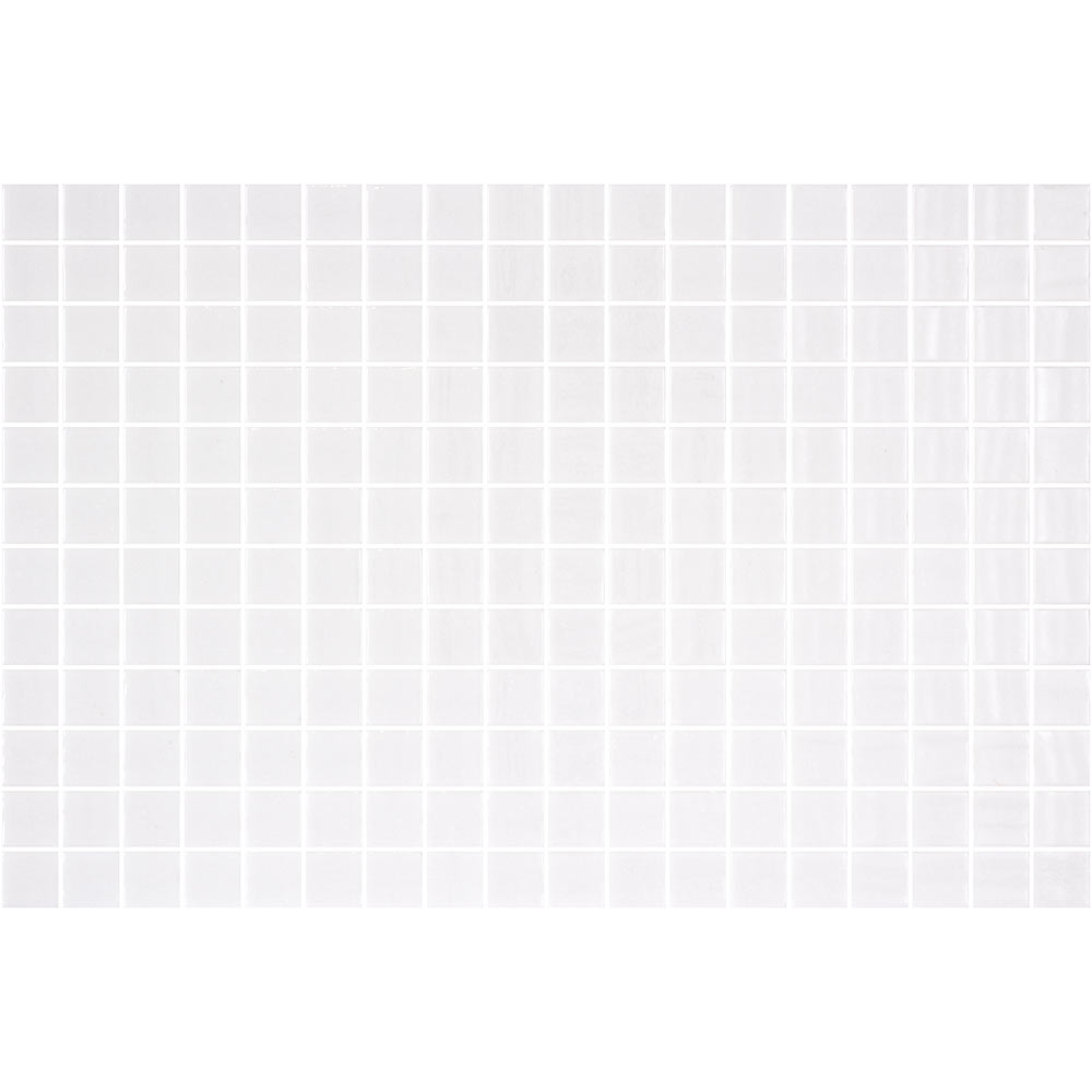 фото Мозаика lavelly smalta белая стеклянная 310х467х4,9 мм глянцевая
