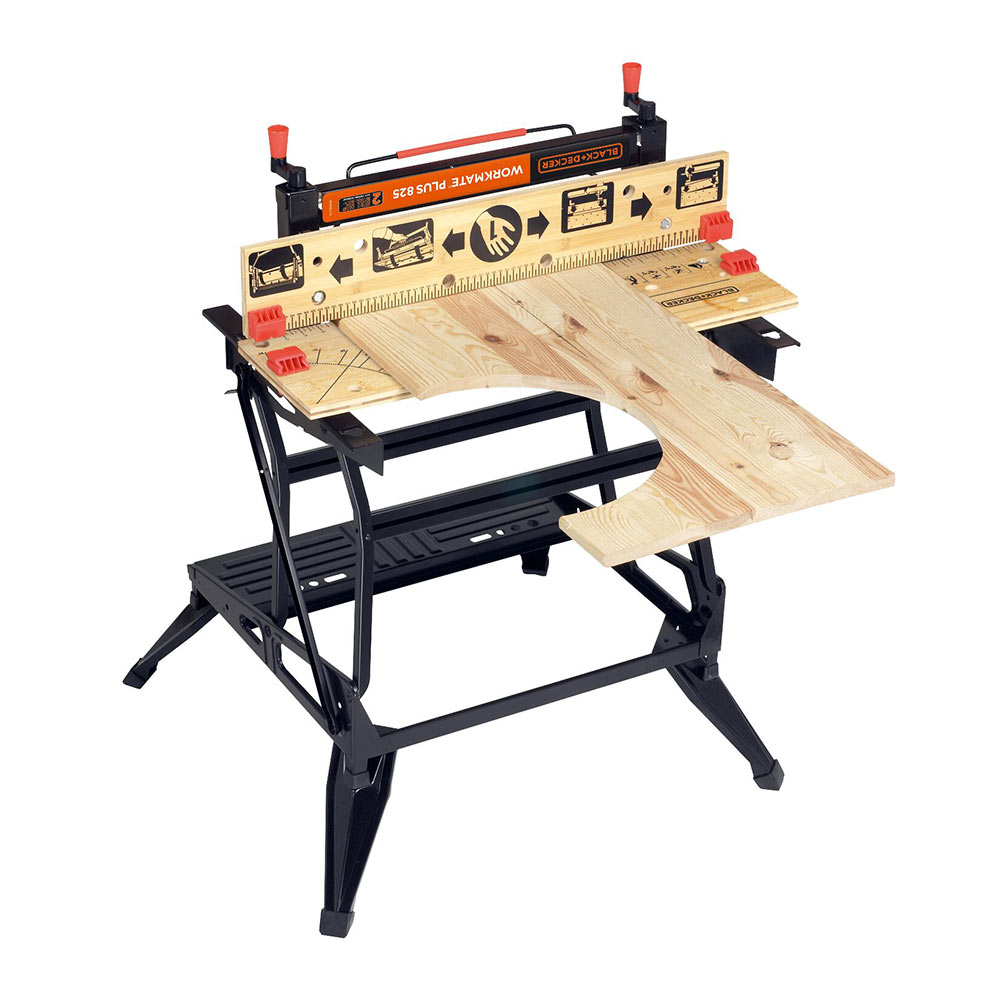 фото Верстак-тиски black&decker workmate deluxe 825 складной