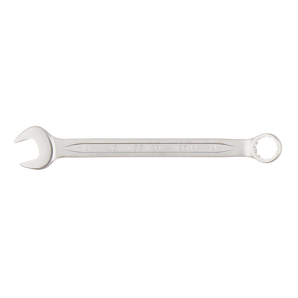 Ключ комбинированный рожково-накидной Jonnesway 14 мм ключ комбинированный рожково накидной matrix 10 мм с хромированным покрытием