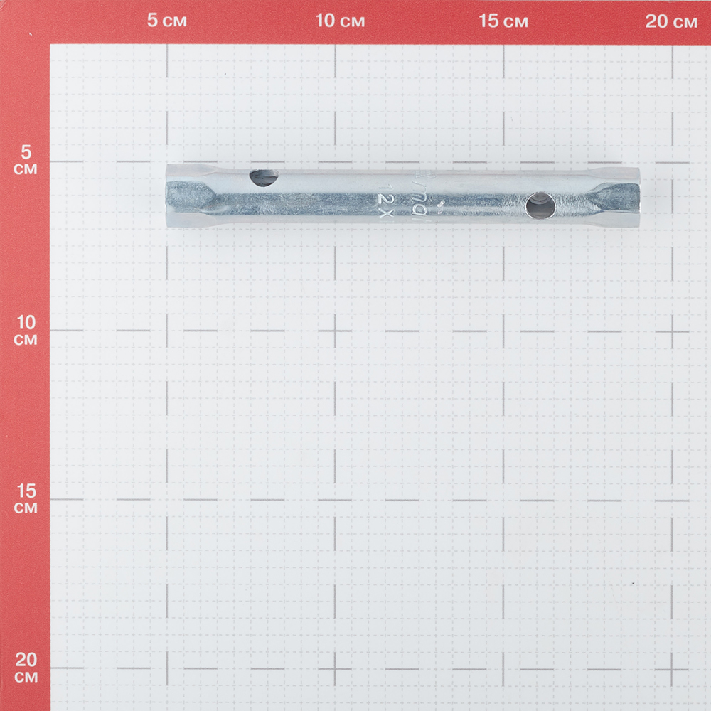 Ключ трубчатый оцинкованный прямой Matrix 12х13 мм с антикоррозийным покрытием Вид№3