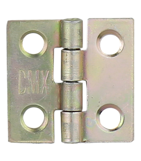 комплект крючок дверной металлический с цинковым покрытием с крепежом в комплекте Петля 8011 карточная универсальная неразъемная 25х24 мм