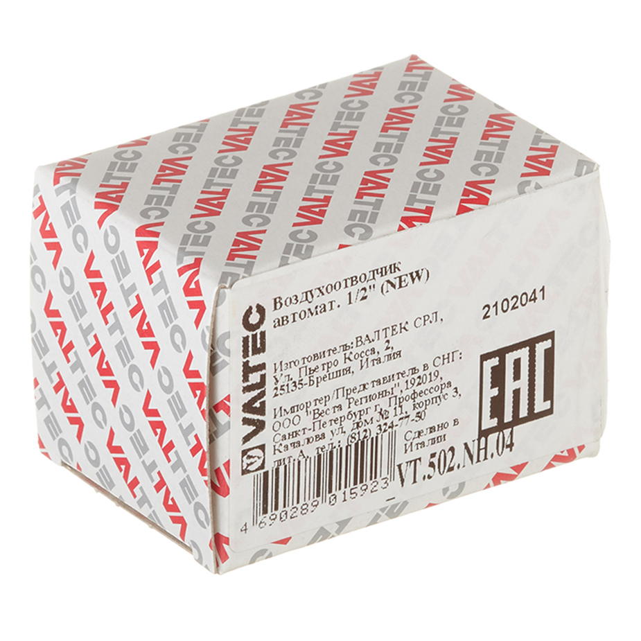 Воздухоотводчик автоматический VALTEC (VT.502.NH.04) 1/2 НР(ш) — купить ...