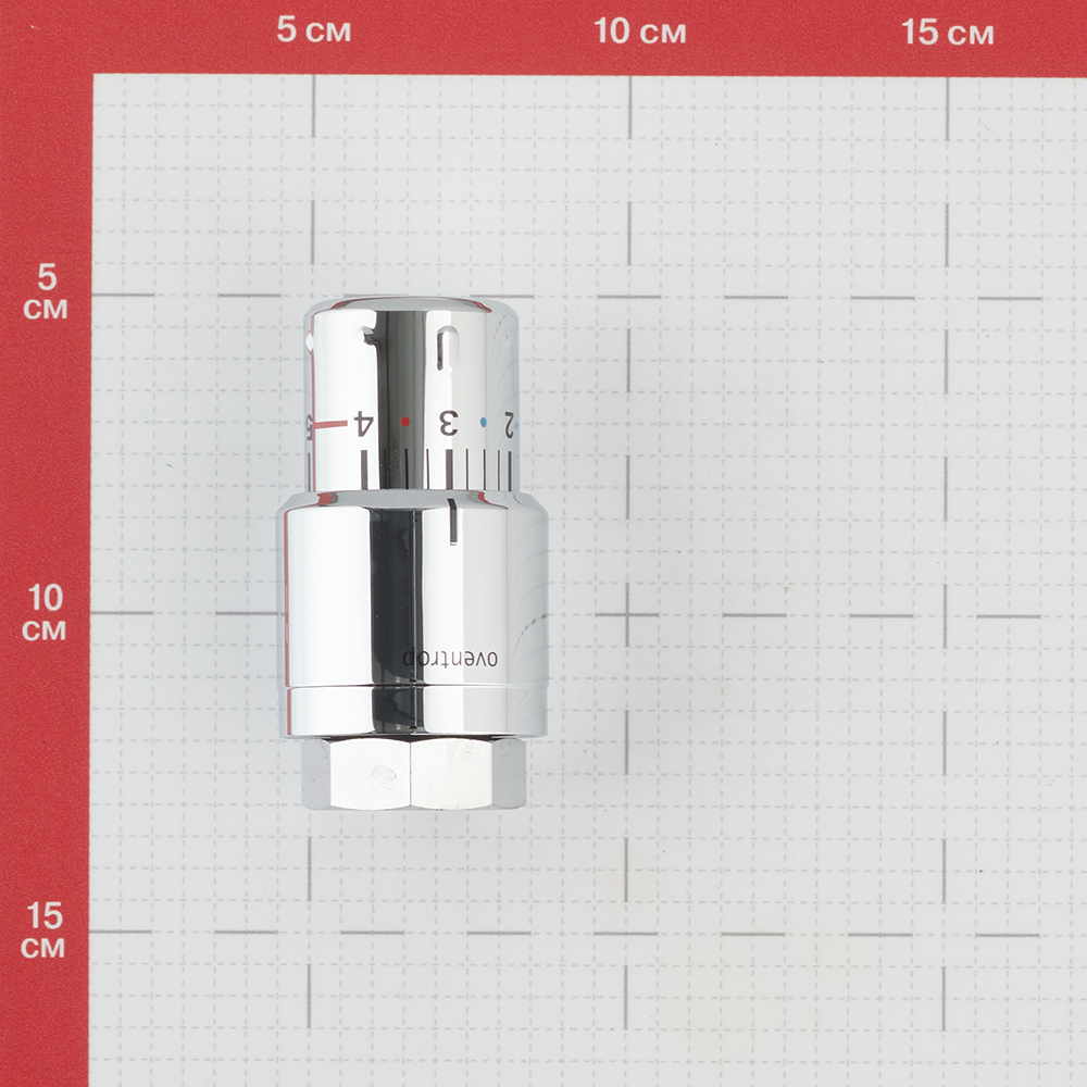 фото Термоголовка oventrop uni sh (101 20 69) м30х1,5 мм для радиатора хром