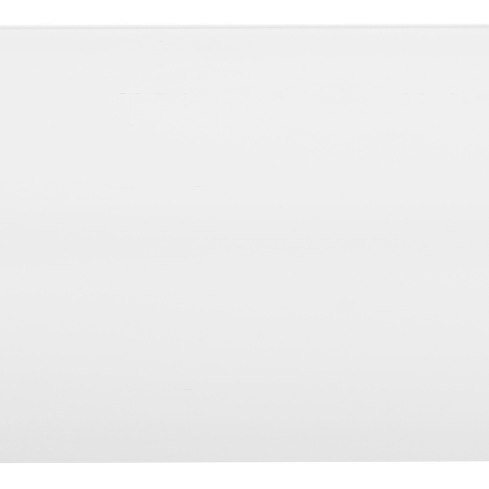 фото Плинтус из дюрополимера напольный cosca 99х15х2000 мм белый px049
