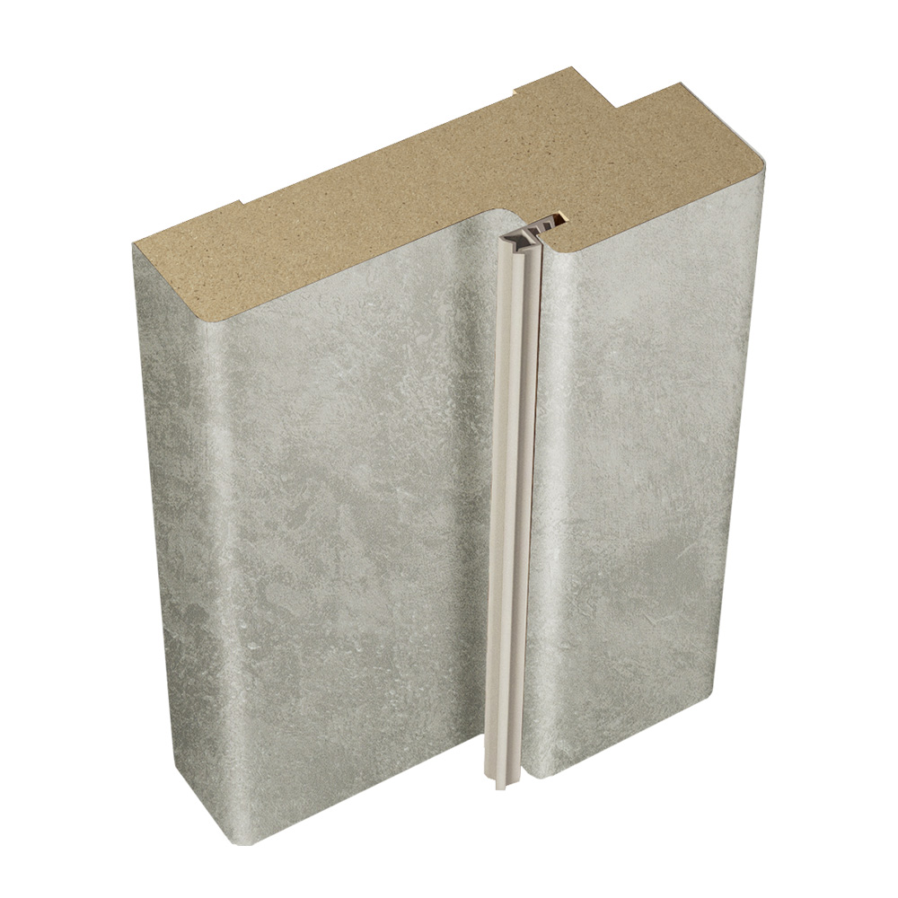 фото Коробка дверная плоская velldoris trend 4р master foil бетон светло-серый 28х70х2100 мм (2,5 шт.)