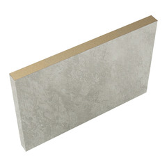 Доборная планка плоская VellDoris TREND 4Р master foil бетон светло-серый 150х8х2100 мм (1 шт.)