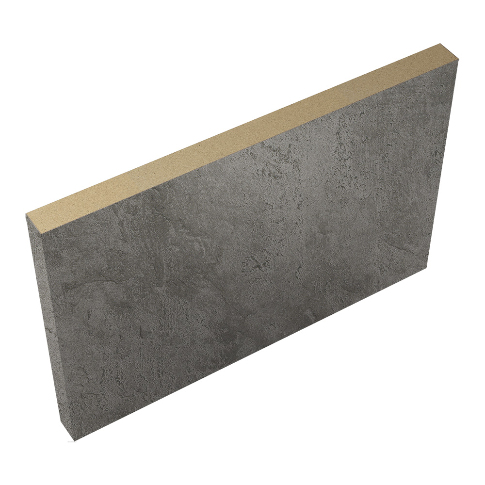 Доборная планка плоская VellDoris TREND 4 master foi бетон темно-серый 150х8х2100 мм (1 шт.) от Петрович