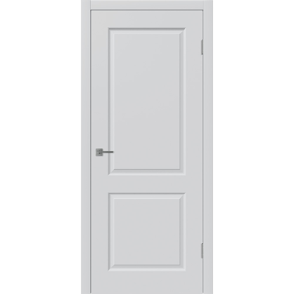 фото Дверное полотно vfd мона светло-серое глухое эмаль 800x2000 мм