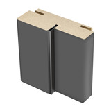 Коробка дверная плоская LOYARD Париж эмалит софт графит 35х80х2070 мм (2,5 шт.)