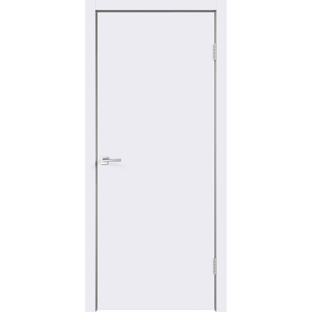 Дверное полотно VellDoris белое глухое окрашенное 845x2050 мм
