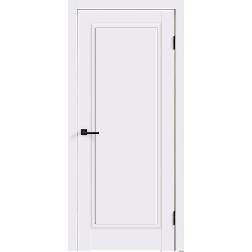 фото Дверное полотно velldoris ольсен p4 белое глухое эмаль 800x2000 мм
