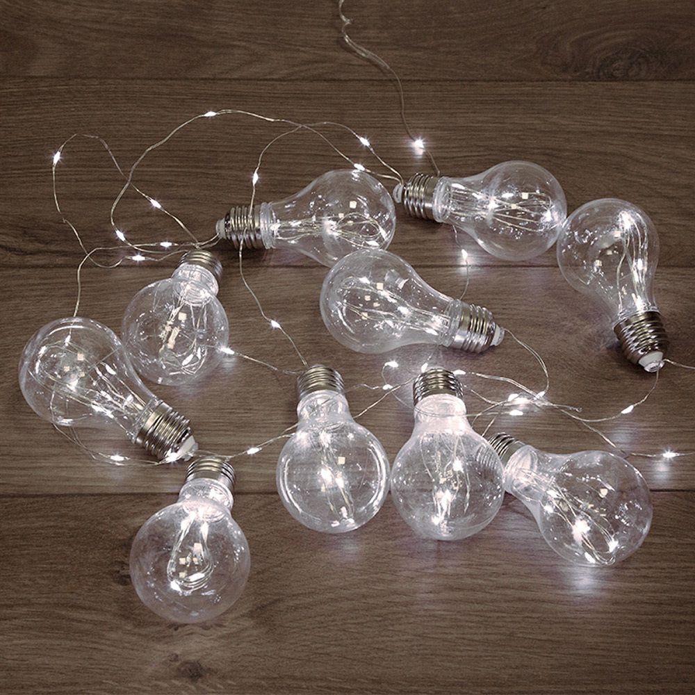 

Гирлянда светодиодная Neon-Night Ретро-лампы 100 LED свечение белое 3 м (303-095)