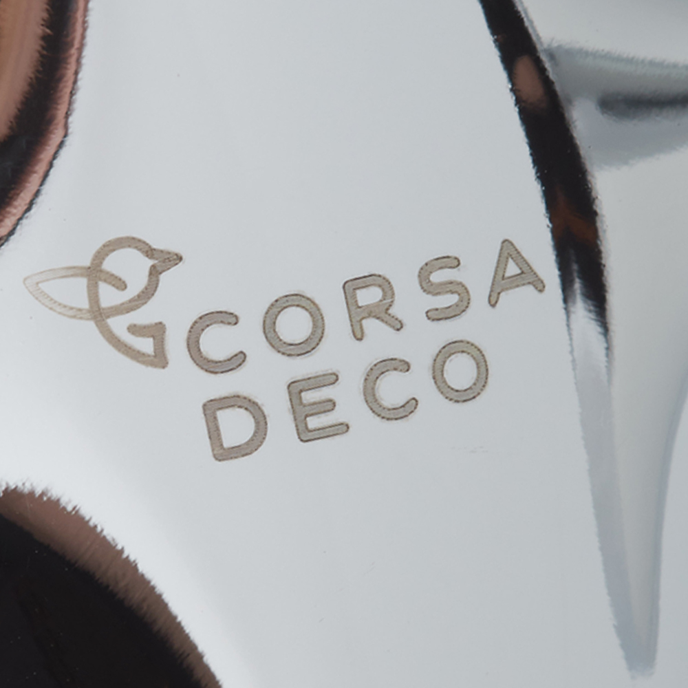 фото Смеситель для ванны и душа corsa deco flow с длинным изливом двухвентильный с лейкой