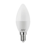 Лампа светодиодная REV 5 Вт E14 свеча С37 4000К естественный белый свет 220 В матовая г. Владимир