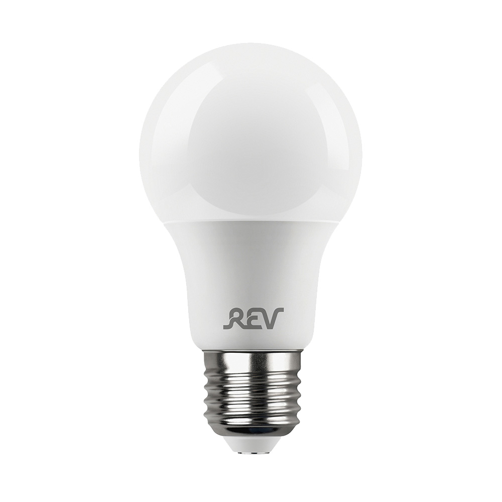 Лампа светодиодная REV 7 Вт E27 груша A60 4000К естественный белый свет 180-240 В матовая