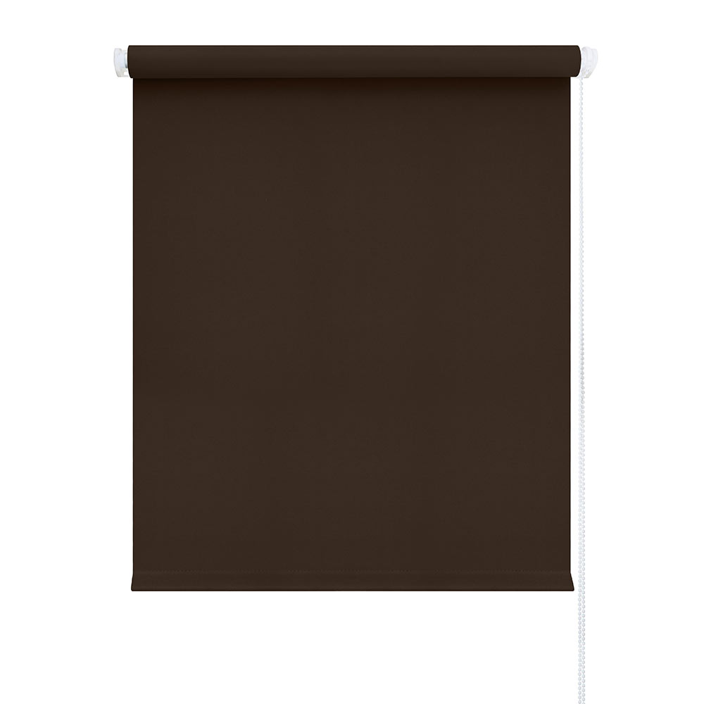 фото Рулонная штора legrand blackout 52х175 см блэкаут шоколад