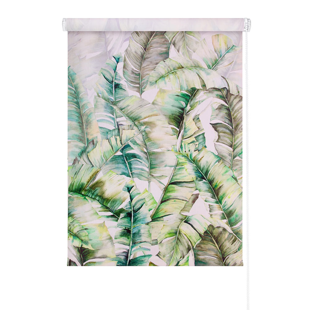 фото Рулонная штора legrand джунгли 80,5х170 см жаккард цветной