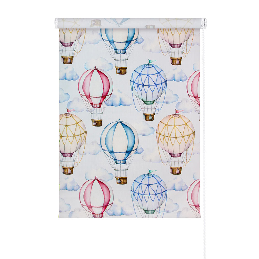 фото Рулонная штора legrand воздушные шары 140х170 см жаккард цветной