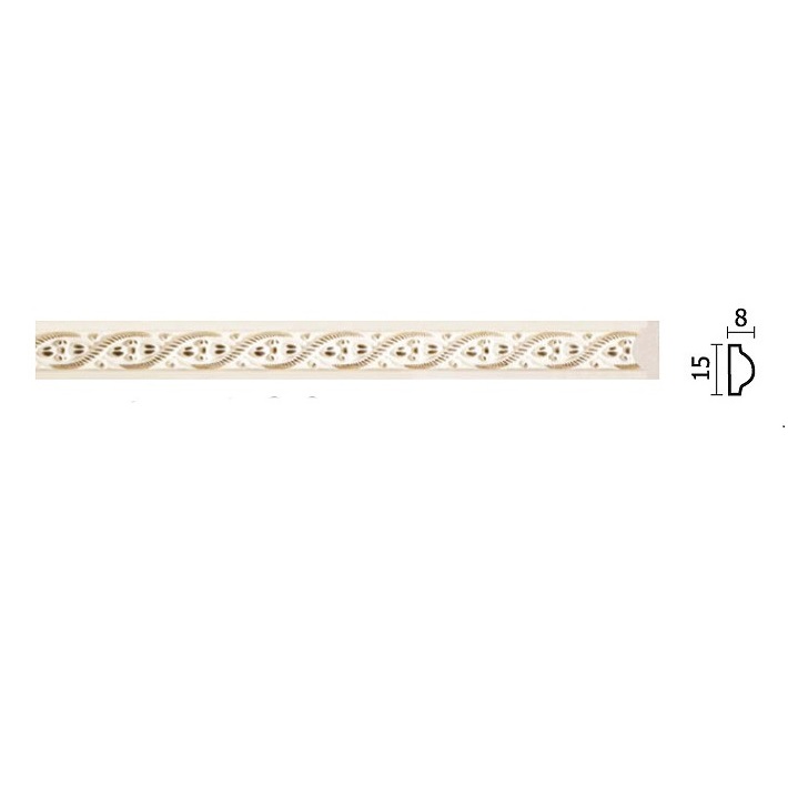 Молдинг Decor Dizayn 15x8x2400 мм (80 130-6) — купить в Петровиче в ...