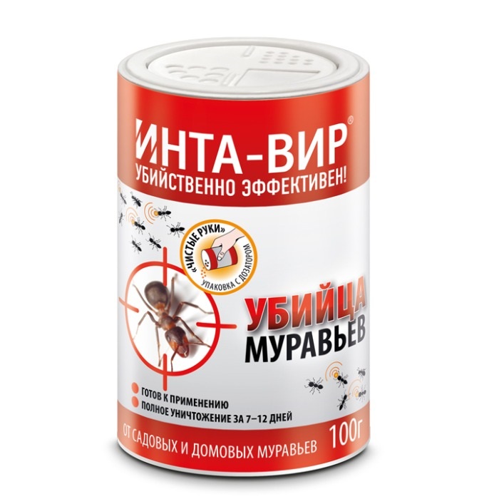 Средство для защиты от муравьев Инта Вир 100 г (банка) — купить в ...
