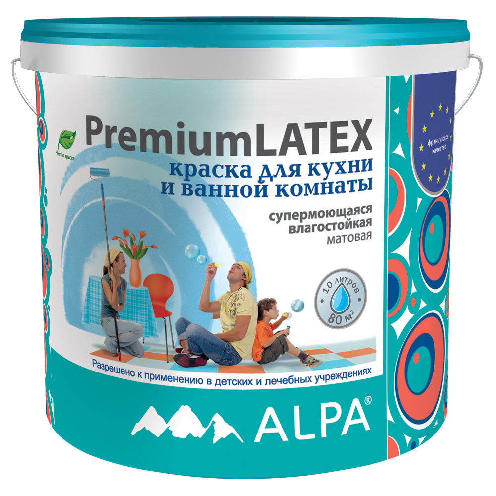 Краска латексная Alpa