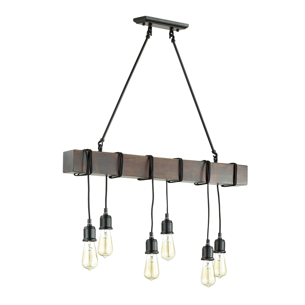 Люстра подвесная потолочная Lumion Klaus (3740/6) 60 Вт E27 220 В ...