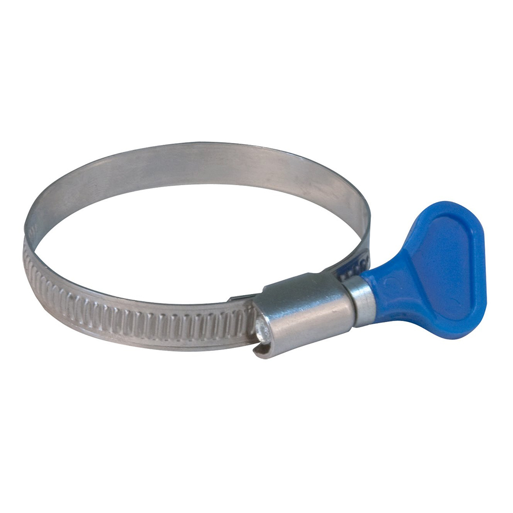 Хомут обжимной из нержавеющей стали МР-У с бабочкой 40-60 мм — купить в ...