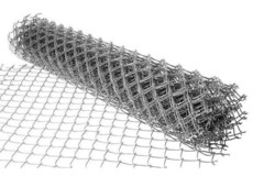 Сетка плетеная оцинкованная 1х10 м d1,2 мм ячейка 15х15 мм рулон