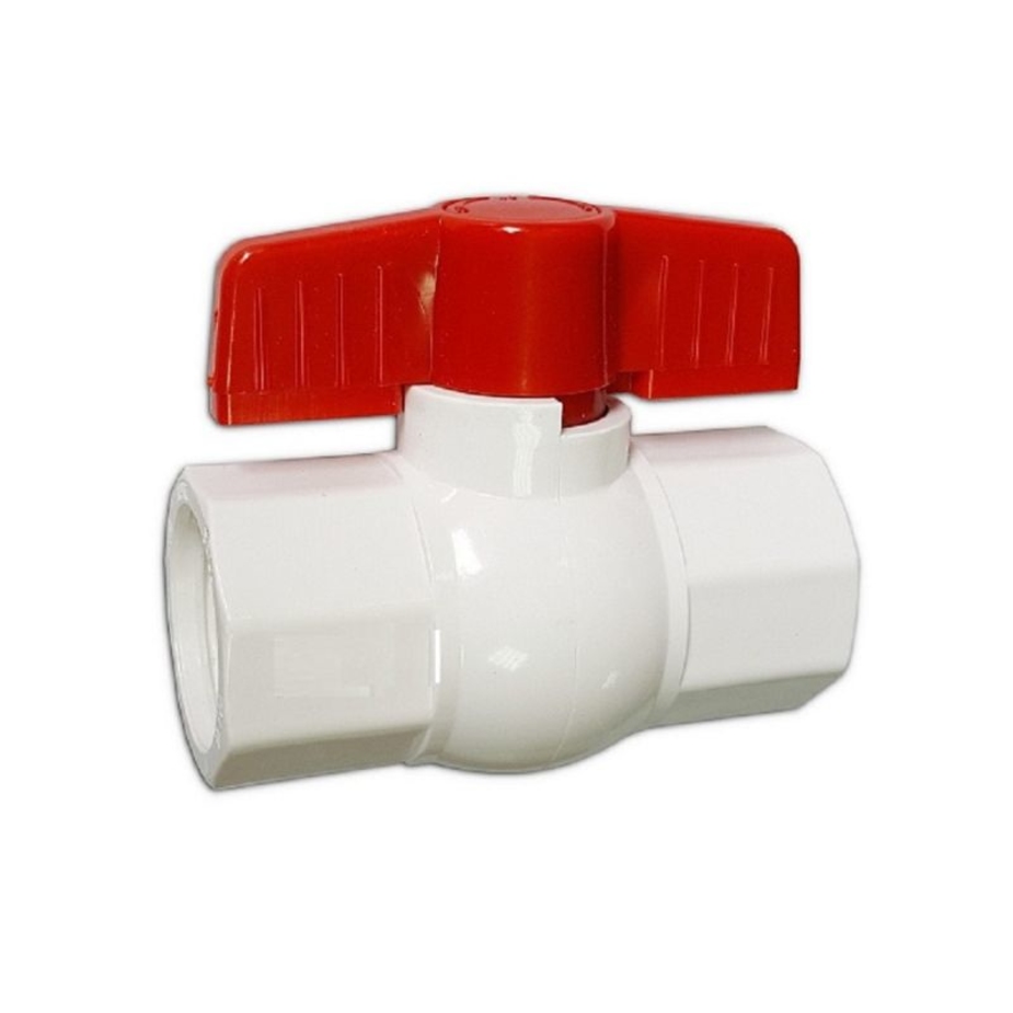 Кран шаровой 1\" в/в бант из АБС-пластика (белый) — купить в Петровиче в ...