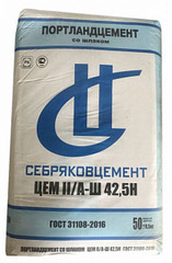 Цемент М500 Д20 ЦЕМ II/А-Ш 42,5 Н 50 кг