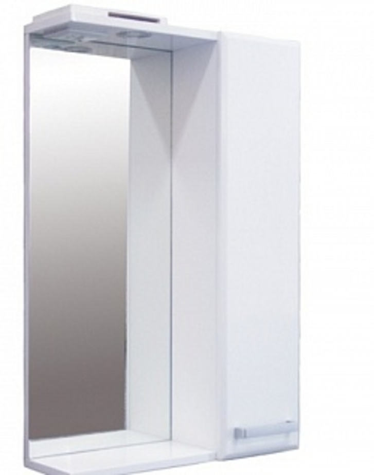 Шкаф зеркальный Санита Идеал 505х790 мм белый — купить в Петровиче в ...