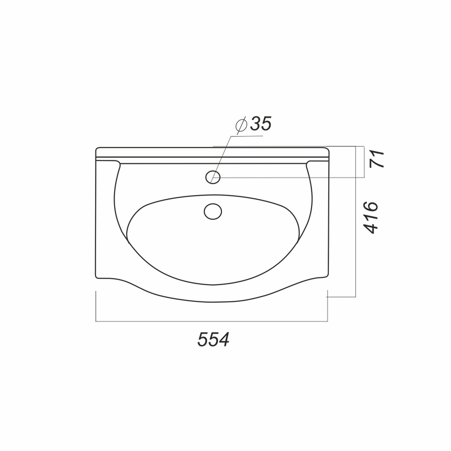 Умывальник \"Вега 55\" УП Санита ПРОМО — купить в Петровиче в Москве ...