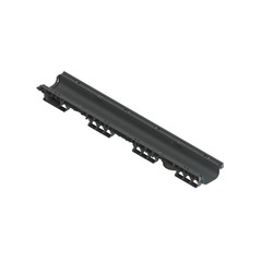 Лоток водоотводный PolyMax Basic 1000х145х80 мм пластиковый