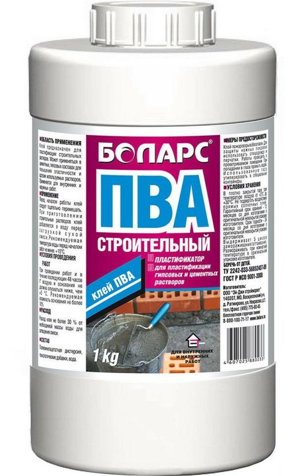  ПВА Боларс пластификатор 10 кг —  в Петровиче : цена .