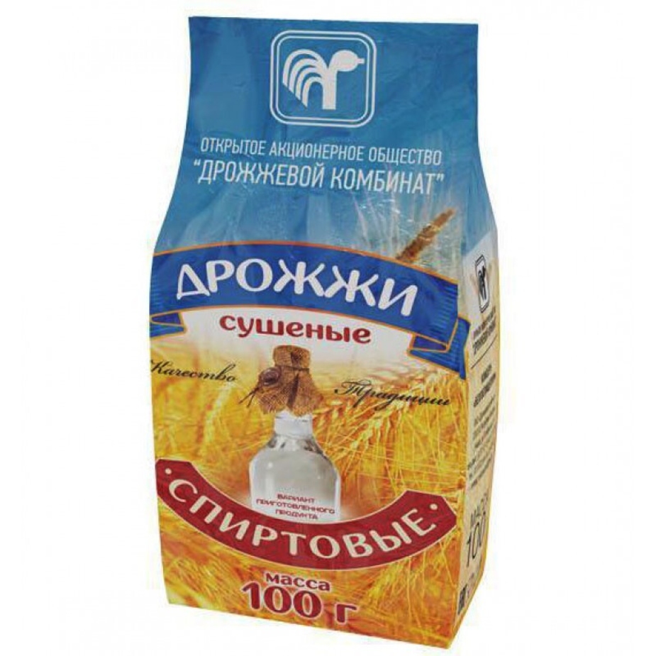 Дрожжи спиртовые сухие (Беларусь), 250 гр