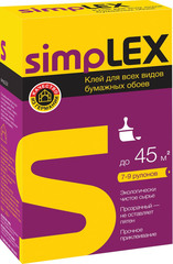 Клей для всех видов бумажных обоев Simplex 250 г